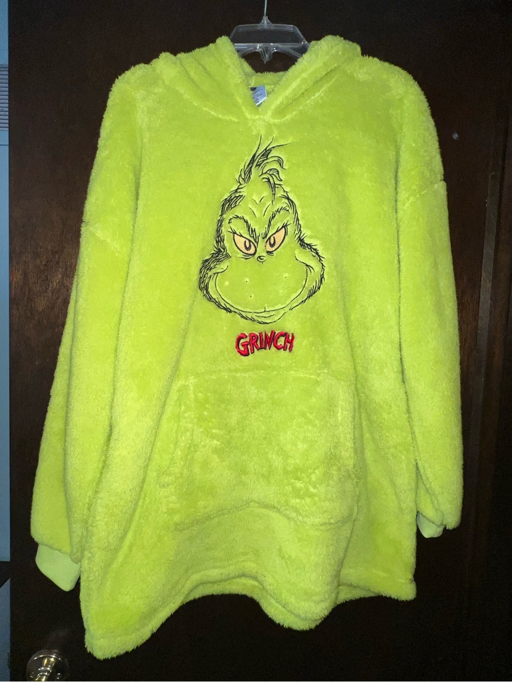 Dr. Seuss Grinch Plush Hoodie